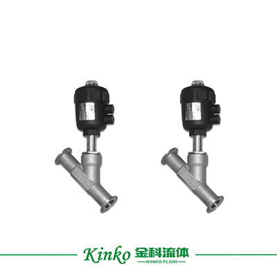 Tri -Clamp Angle Seat Valve